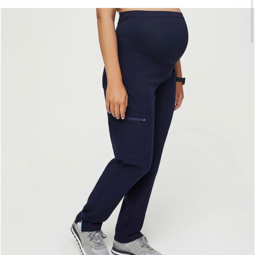 Figs Navy Maternity Pants